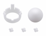 [로봇사이언스몰][Pololu][폴로루] Romi Chassis Ball Caster Kit - White #3539