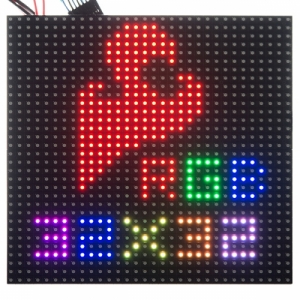 [로봇사이언스몰][로봇사이언스몰][Sparkfun][스파크펀] RGB LED Matrix Panel - 32x32 com-14646>>메이키 활동에 필요한 센서, 헤더, 건전지홀더 등