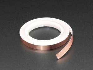 [로봇사이언스몰][로봇사이언스몰] 구리테이프 6mm * 5 Meter (Copper Foil Tape with Conductive Adhesive - 6mm x 5 meters long) id:3483>>전도성이 있는 상품
