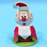 [로봇사이언스몰] 점핑 튀어오르는 산타 만들기