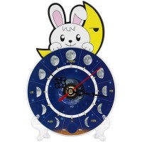 [로봇사이언스몰][과학실험] SA 토끼와 달의모양변화  시계(5인세트)
