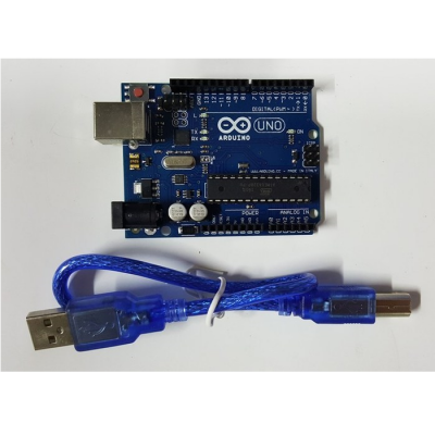 [로봇사이언스몰][로봇사이언스몰][Arduino] 아두이노 우노 R3 보드 (USB 케이블 포함)>>아두이노 호환보드 / DIP타입