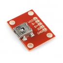 [로봇사이언스몰][Sparkfun][스파크펀] Breakout Board for USB Mini-B bob-09966