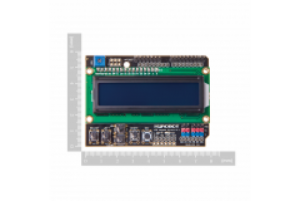 [로봇사이언스몰][로봇사이언스몰][DFRobot] LCD Keypad Shield for Arduino dfr0009>>메이키 활동에 필요한 센서, 헤더, 건전지홀더 등