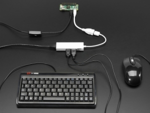 [로봇사이언스몰][로봇사이언스몰] [Raspberry-Pi][라즈베리파이] USB 2.0 and Ethernet Hub - 3 USB Ports and 1 Ethernet id:2909>>라즈베리파이 학습에 필요한 키트 및 부품