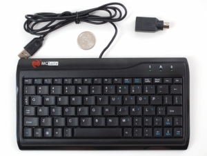 [로봇사이언스몰][로봇사이언스몰] [Raspberry-Pi][라즈베리파이] Miniature Keyboard- Microcontroller-Friendly PS/2 and USB id:857>>라즈베리파이 학습에 필요한 키트 및 부품
