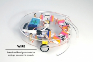 [로봇사이언스몰][로봇사이언스몰][LittleBits][리틀비츠] wire SKU:650-0071>>자석 연결 방식으로 쉬운조립