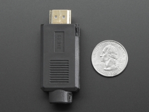 [로봇사이언스몰][로봇사이언스몰][Adafruit][에이다프루트] HDMI Plug Breakout Board id:3119>>메이키 활동에 필요한 센서, 헤더, 건전지홀더 등