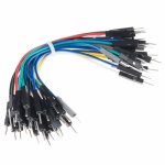 [로봇사이언스몰][Sparkfun][스파크펀] Jumper Wires Premium 4inch M/M - 20 AWG (30 Pack) prt-13870