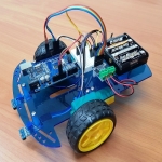 [로봇사이언스몰][Arduino][아두이노][코딩키트] 아두이노 라인트레이서 로봇키트(아두이노호환보드, USB케이블 포함)