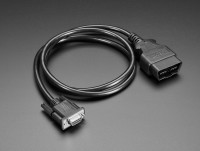 [로봇사이언스몰][Adafruit][에이다프루트] OBD Plug (16-pin) to DE-9 (DB-9) Socket Adapter Cable - 1 meter long ID:4841