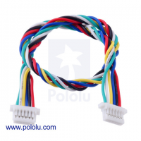 [로봇사이언스몰][Pololu][폴로루] 6-Pin Female-Female JST SH-Style Cable 16cm #4766