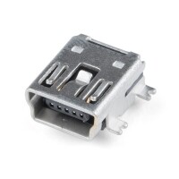 [로봇사이언스몰][Sparkfun][스파크펀] USB Mini-B SMD Connector PRT-00587