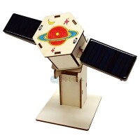 [로봇사이언스몰] DIY 회전하는 태양광 인공위성(1인용 포장)