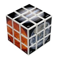 [로봇사이언스몰] 창의력 태양계행성 큐브(스티커형)