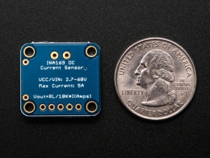[로봇사이언스몰][로봇사이언스몰][Adafruit][에이다프루트] INA169 Analog DC Current Sensor Breakout - 60V 5A Max  ID:1164>>메이커 활동에 필요한 센서, 헤더, 건전지홀더 등