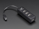 [로봇사이언스몰] [Raspberry-Pi][라즈베리파이] USB Mini Hub with Power Switch - OTG Micro-USB id:2991