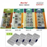 [로봇사이언스몰] MAS-MR40 표본광물암석40종(BOX)